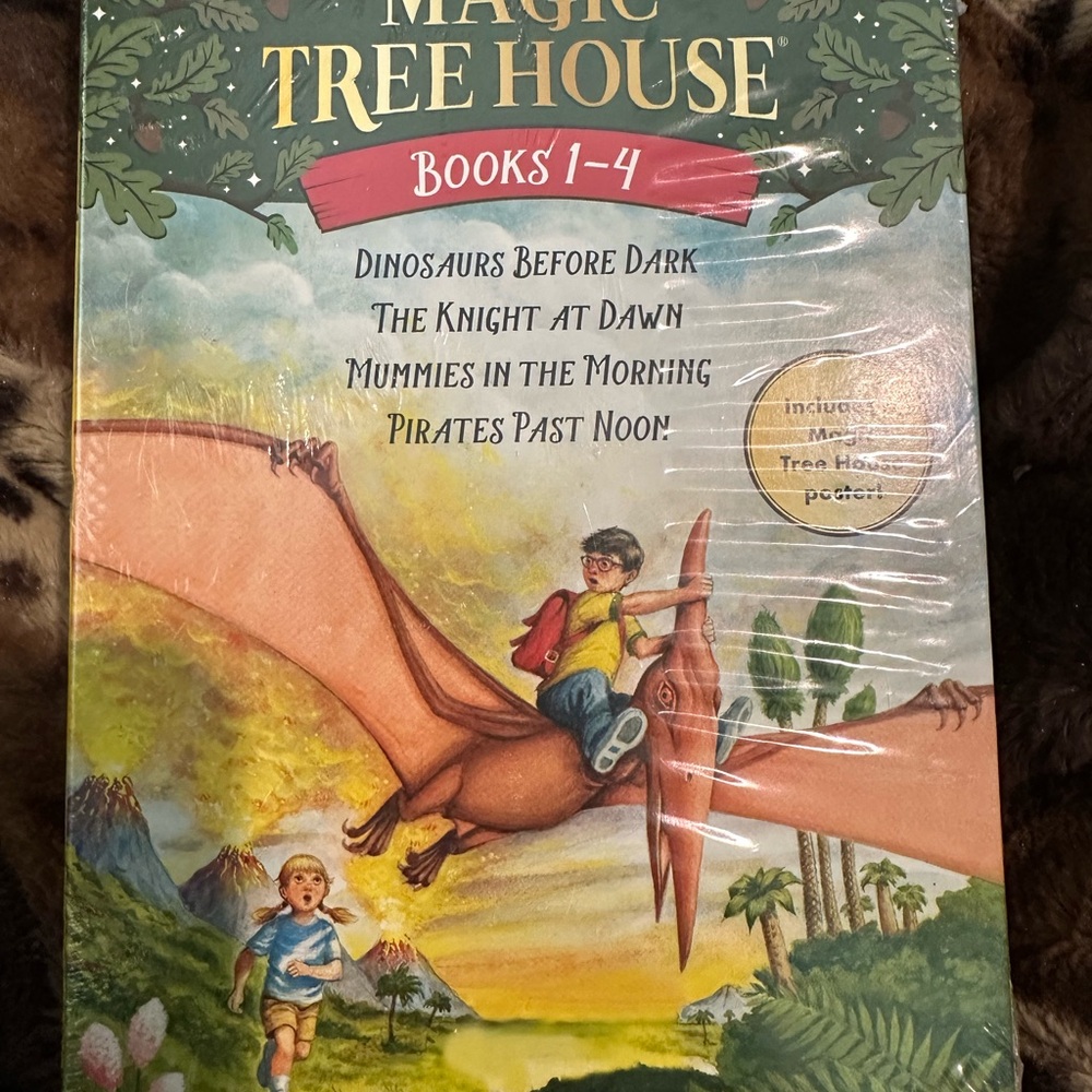 Magic Tree House Books 1-4 Set